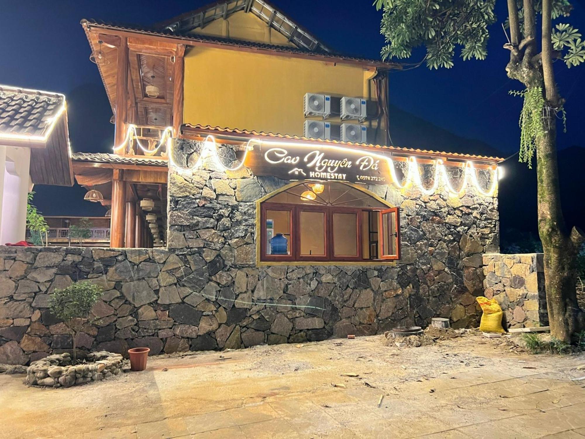 Cao Nguyen Da Homestay Meo Vac Екстериор снимка